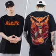 thumbnail image 1 of Camiseta De Anime Naruto Cuello Redondo De Dibujos Animados De Gran Tamaño Para Hombres Unisex Originales, 1 of 4