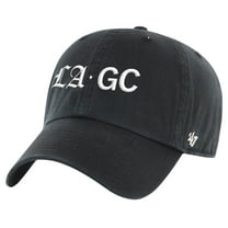 Men's '47 Black TGL Los Angeles Golf Club Script Clean Up Adjustable Hat