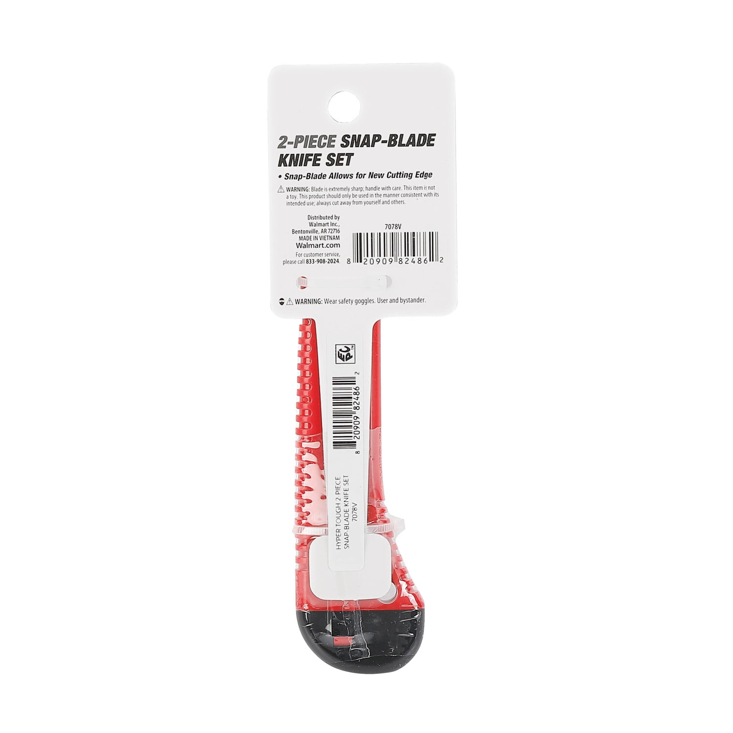 Hyper Tough 2-Piece 9mm and 18mm Snap-Blade Knife Set