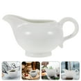 thumbnail image 2 of Sauce Container Sauce Boat Ceramic Milk Sauce Cup Ceramic Gravy Boat Gravy Container, 2 of 8