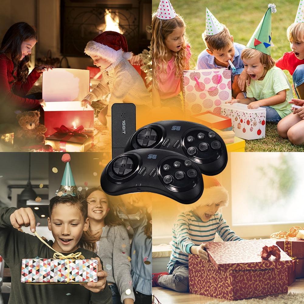 DATA FROG 16-bit Video Game Console 4K Game Stick for Sega Genesis/Mega Drive HDMI 1900+ TV Games arcade