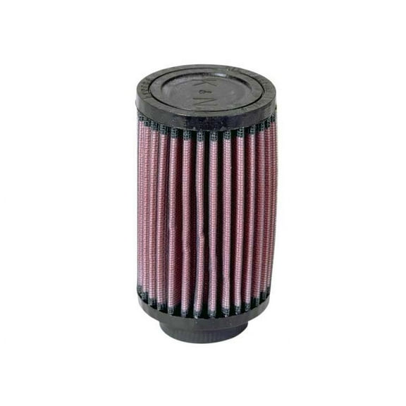 K&N Universal Clamp-On Air Filter: High Performance, Premium, Washable, Replacement Engine Filter: Flange Diameter: 1.6875 In, Filter Height: 5 In, Flange Length: 0.625 In, Shape: Round, RU-0210