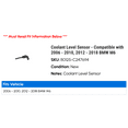 thumbnail image 2 of Coolant Level Sensor - Compatible with 2006 - 2010, 2012 - 2018 BMW M6 2007 2008 2009 2013 2014 2015 2016 2017, 2 of 2