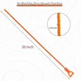 thumbnail image 3 of 6-Pack Drain Cleaning Tool for Bathroom, Shower, Bathtub, and Sink Hair Clog Remover Stick Plumbing Unblocker Solution, 3 of 5
