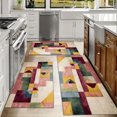 thumbnail image 6 of Kitchen Rugs Sets of 3 Non Slip Washable Kitchen Mats for Floor, Waterproof Kitchen Runner Rug, Floor Mat Carpet for Entryway, Laundry, Sink, Hallway, Bathroom, 6 of 12