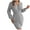 Gray, variant on Lovskoo Sweater Dress for Women Trendy Casual Long Sleeve Bodycon Dress V-Neck Button Soild Outing Dresses Pink