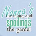 thumbnail image 2 of CafePress - Nonna's The Name! Infant Bodysuit - Baby Light Bodysuit, Size Newborn - 24 Months, 2 of 4