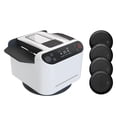 thumbnail image 1 of 2-in-1 Automatic Card Shuffler & Dealer Machine, 5200mAh Rechargeable, with 4 Remotes, for Poker, Texas Hold'em, 1 of 7