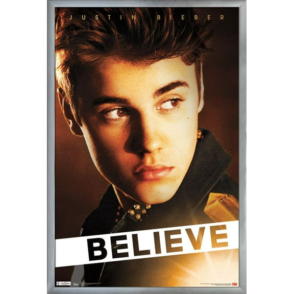 Justin Bieber - Believe Wall Poster, 22.375" x 34", Framed
