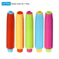 thumbnail image 3 of Unique Bargains 5pcs Chalk Holders Multicolored Covers Adjustable Chalk Clean Clips Plastic Stationery Set for Chalkboard Teacher, 3 of 4