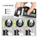 thumbnail image 4 of Fixit nivel laser 3 burbujas cinta métrica regla cruz horizontal vertical negro, 4 of 4