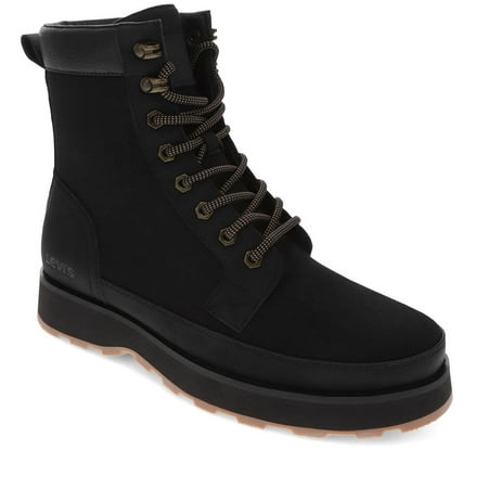 

Levi s Mens Greyson Heavy Canvas Lace Up Rugged Casual Boot