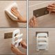 thumbnail image 4 of Dispensador de rollos de cocina Soporte para toallas de papel de película adhesiva Montaje en pared 3 EN 1 Xemadio LN-0809, 4 of 8