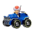 thumbnail image 2 of Super Mario Bros Movie Toad 2.5" Figure with Kart, Collectible,Multicolor,3+Years, 0.85 lb, 7x4x6 in, 2 of 12