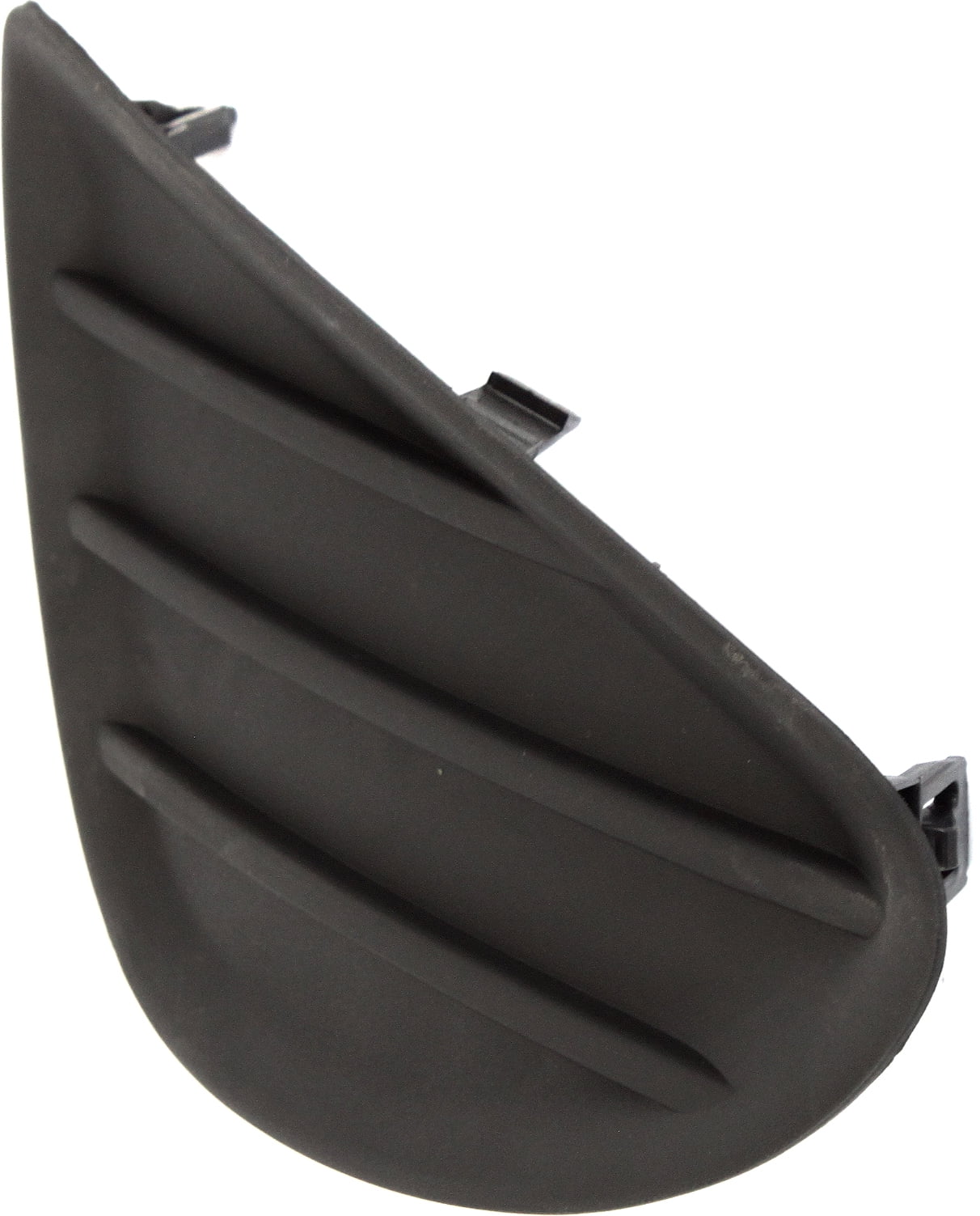 Fog Light Cover Compatible with 2012-2014 Toyota Yaris Left Driver Textured Black