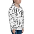 thumbnail image 3 of Haiem Lavender Flowers Pattern Boys Hoodie, Youth Pullover Hooded Sweatshirt, Kangaroo Pocket Hoodie for Kids Girls -X-Large, 3 of 6