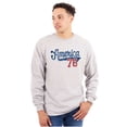 thumbnail image 4 of Vintage America 76 USA Patriot Long Sleeve TShirt Men Women Brisco Brands S, 4 of 6