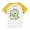 Yellow-1, variant on Virmaxy Toddler Boys Girls Cute Dinosaur Print T-Shirt Unisex Kids Trendy Plunger Short Sleeve Blouses 2025 Summer Lightweight Loose Fit Crewneck Blouses Tops Beige-1 3 Years
