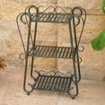 thumbnail image 5 of Caravan Santa Fe de Plant Shelf International, 3 niveles, color bronce, 5 of 5