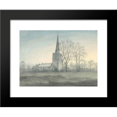 Appleby Magna Church 20x24 Framed Art Print by John Glover