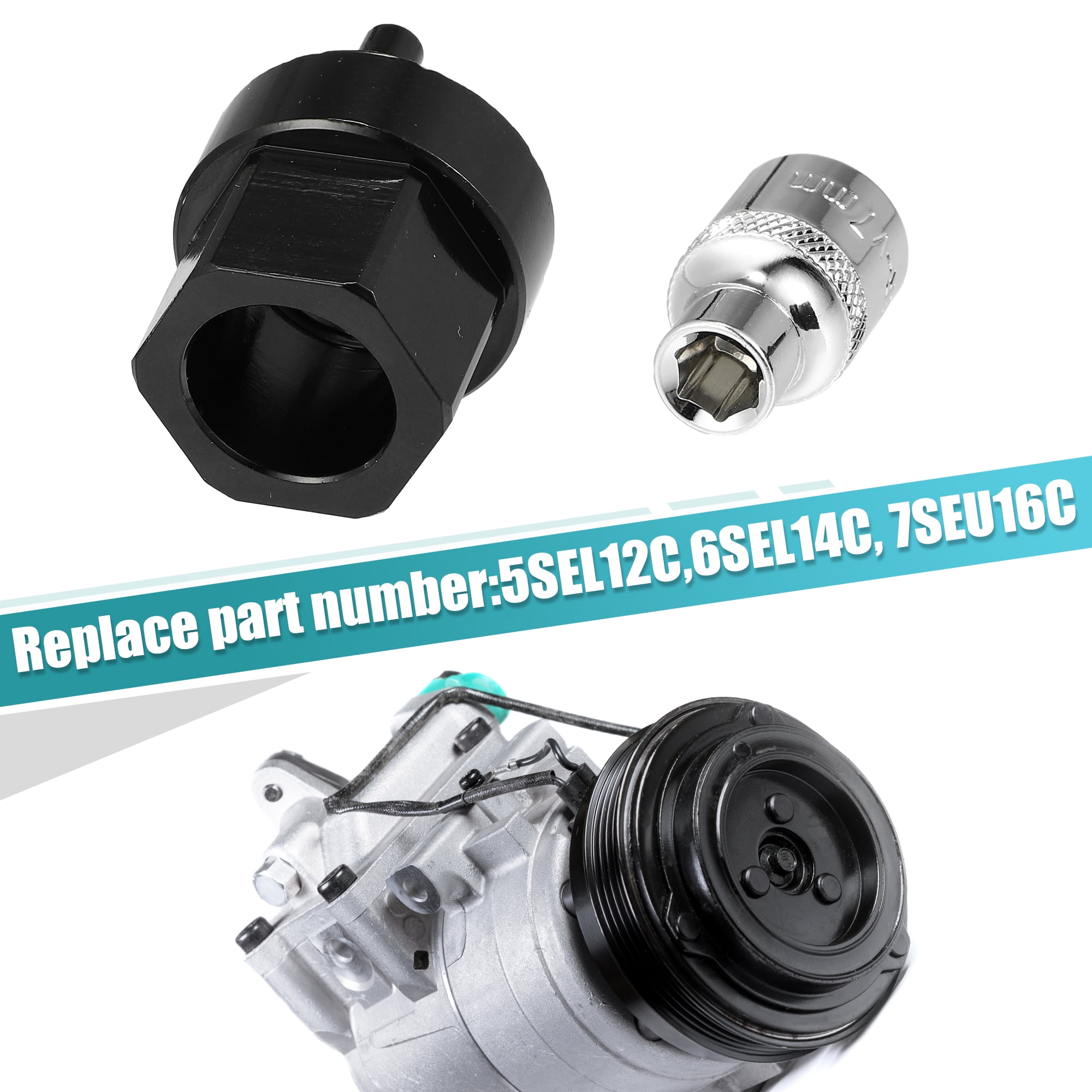 Unique Bargains 20mm A/C Compressor Clutch Hub Remover Tool for Mercedes-Benz C350 CL550