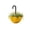 Yellow, variant on Yashow Yellow Plastic Upside-Down Umbrella Planter Weather-Resistant Hanging Flower Pot Unique Wall Balcony Decor for Indoor Outdoor Succulents Herbs, 1-pack, 7.87 inch