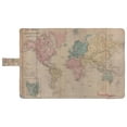 thumbnail image 4 of PKQWTM Globe Art Earth World Map Book Cover Book Protector Book Sleeve Book Pouch Book Bag 6x9 inch, 4 of 4