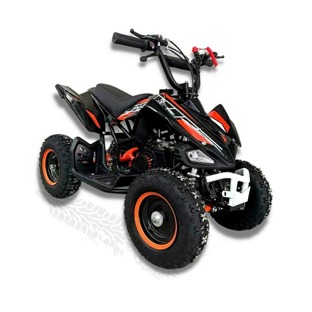 Mini Cuatrimoto ATV03 Naranja Motor 49cc Encendido Electrico