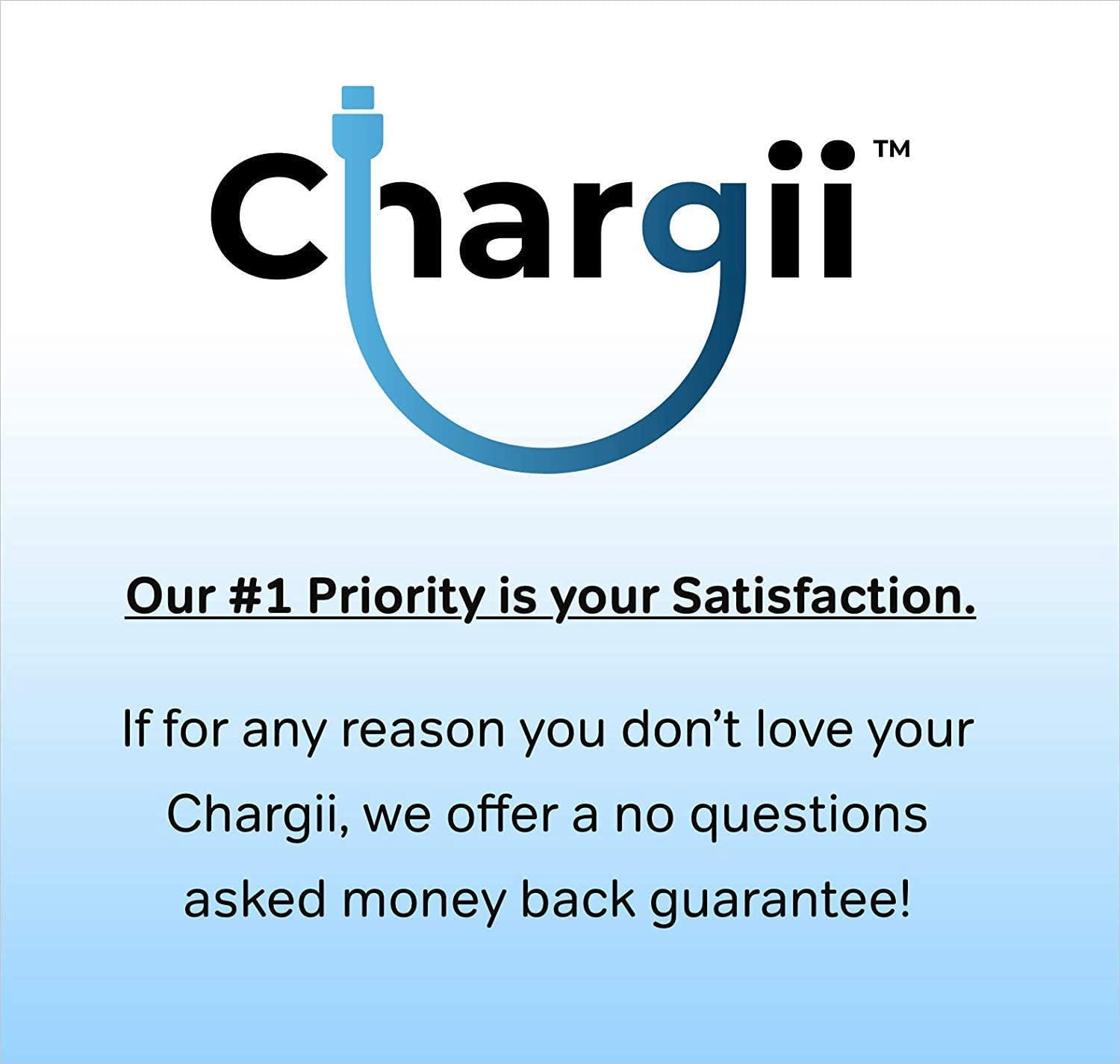 Chargii Beach Portable Battery Charger Built in Cable Compatible with iPhone Compatible Wall Plug AC Adapter USB-C + 2 USB Ports, Compact External Powerbank Cell Phone Compatible with iPhone, Android