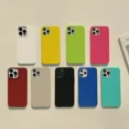 thumbnail image 5 of Candy Color Liquid Silicone Case for iPhone 15 Plus, 14, 13, 12, 11 Pro Max – Flexible Soft TPU Protection with Slim Design, Compatible with Apple iPhone Models, Non-Slip Grip, 5 of 5