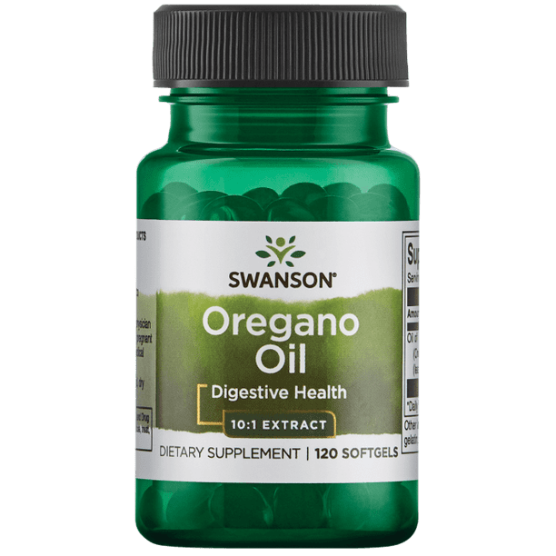 Swanson Oregano Oil 101 Extract 150 mg 120 Sgels