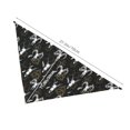 thumbnail image 2 of Dog Bandanas, Gothic Style Cool Goat Skull Dog Bandana Boy Girl for Holiday, Adjustable Dog Scarf Pet Bib Triangle Handkerchief Bandanas for Dogs Accessories for Dogs Cats, 2 of 6