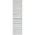 thumbnail image 3 of SAFAVIEH Madison Hannah Geometric Area Rug, Silver/Ivory, 6'7" x 6'7" Square, 3 of 9