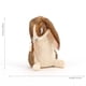 thumbnail image 3 of Figura de juguete de conejo de orejas caídas, decoración de conejo sólido, juguete de animal de granja para niños pequeños C, 3 of 9