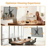 HOMOUNT Ceiling TV Mount for 26-65 TVs, Full Motion 8 Height Adjustable TV Wall Mount Bracket, Swivel and Tilt, Max VESA 400x400mm, Holds up to 99 lbs