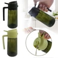 thumbnail image 2 of 470ml Glass Oil Dispenser - Dual Use Pump & Spray Oil Bottle for Home Kitchen, Large Capacity Precise Oil Sprayer for Cooking, 2 of 5