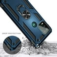 thumbnail image 2 of Nagebee Case for Motorola Moto G Stylus 5G (2021) with Tempered Glass Screen Protector (Full Coverage), Military Armor [Magnetic Ring Holder & Kickstand] Shockproof Cover (Blue), 2 of 6