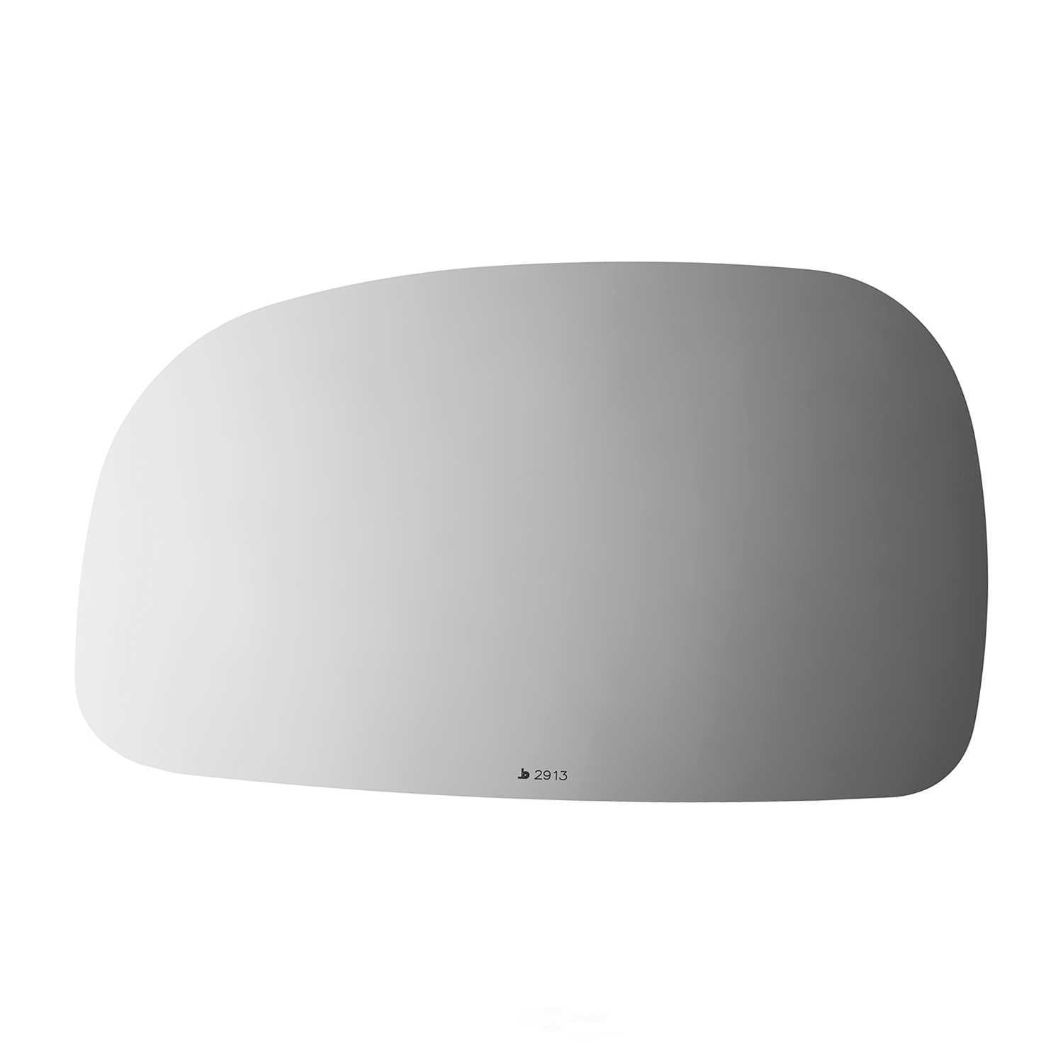 Burco Side View Mirror Replacement Glass - Clear Glass - 2913
