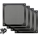 thumbnail image 1 of Pack de filtro de ventilador MFZFUKR con tornillos malla fina de aluminio, 1 of 5