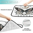 thumbnail image 3 of Washable Pet Pee Pads with Super Absorbent Reusable Training Pads for Dogs & Cats Butterfly with Rose and Moon, 3 of 6