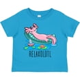 thumbnail image 3 of Inktastic Relaxolotl- cute axolotl on summer vacation Boys or Girls Toddler T-Shirt, 3 of 5