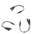 thumbnail image 1 of 3 Unidades Cable Divisor De Audio Sunnimix Adaptador De Micrófono Y Audio 3.5mm, 1 of 8