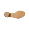 thumbnail image 4 of CHINESE LAUNDRY Womens Gold Ankle Strap Jody Round Toe Block Heel Buckle Heeled Sandal 8.5 M, 4 of 4