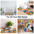 thumbnail image 3 of 1pc Colorful Cat Bathroom Rug Bathroom Decor and Accessories- Durable,Anti Slip,And Quick Drying,Suitable For Indoor/outdoor Use - Perfect For Bathrooms,Bedrooms,Kitchens, 3 of 9