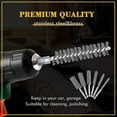 thumbnail image 1 of Compatible Withbronze Cleaning Steel Wire Hole Brush Set For Electric Drill Impact, 1 of 4
