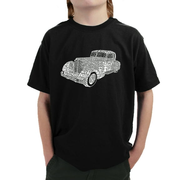 LA Pop Art Boy's Word Art T-shirt - Mobsters