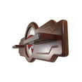 thumbnail image 3 of Western Kentucky University Solid Wood Cue Rack with a English Tudor Finish, 3 of 3