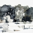 thumbnail image 3 of Caroline, Emma 20x20 Black Modern Framed Museum Art Print Titled - December Landscape II, 3 of 5