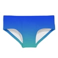 thumbnail image 3 of MuXiKeJi Clothes Girls Slim Bikini Bottoms Mid Rise Gradient Color Full Coverage Swimsuit Bottom swim trunks, 3 of 9