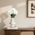 thumbnail image 2 of My Texas House Faux Peony Bundle, White, 19", 2 of 5